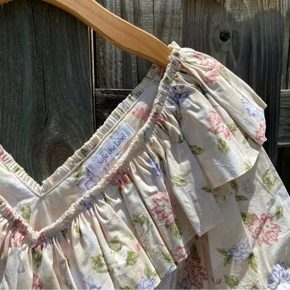 Louise ruffle dress - Picture 2 of 2